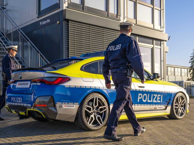 BMW i4 van de Polizei
