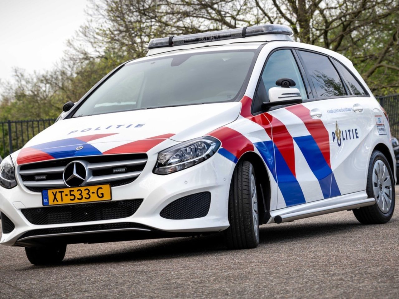 Mercedes-Benz B-Klasse van de politie