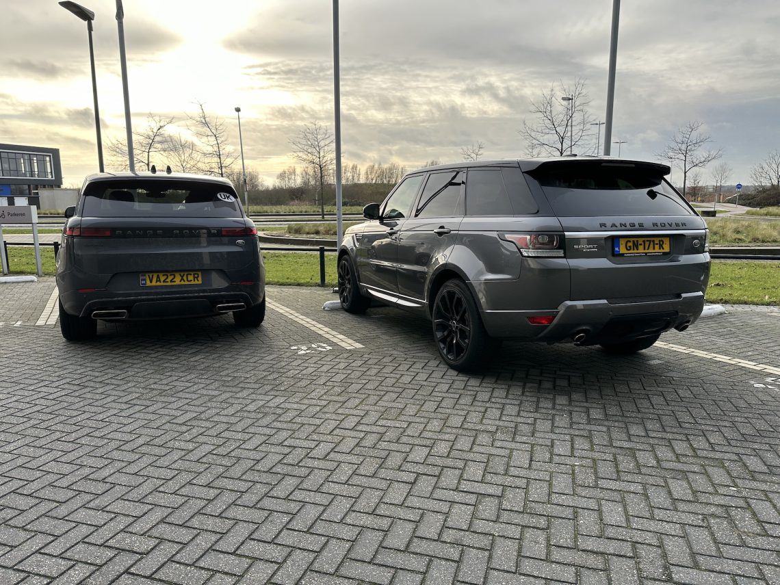 Oud versus nieuw: Range Rover Sport