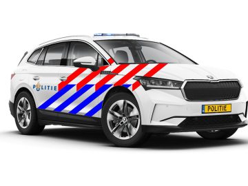 Skoda Enyaq iV politie