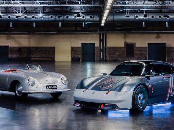 Porsche 357 Vision en Porsche 356