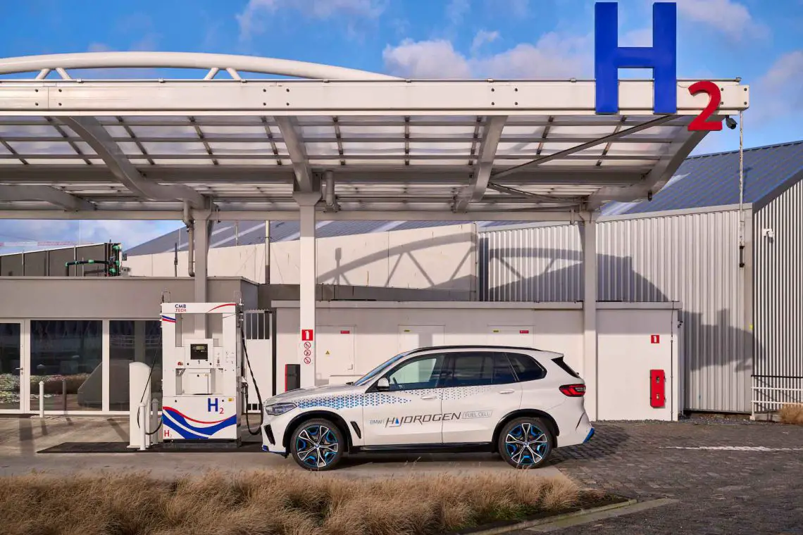 A hydrogen fueling station