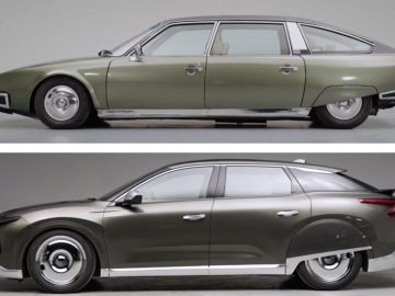 Bai Ning’s car time - Citroën C5X met CX bodykit