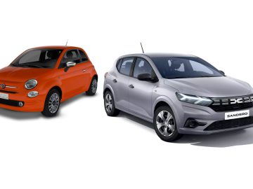 A-segment: Fiat 500 & Dacia Sandero