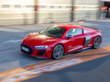 Audi R8 op Circuit Zandvoort