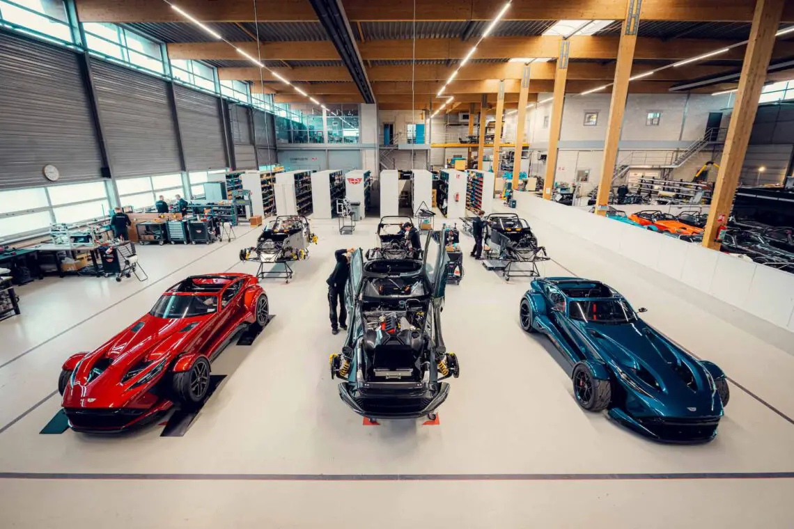 Production du F22 de Donkervoort