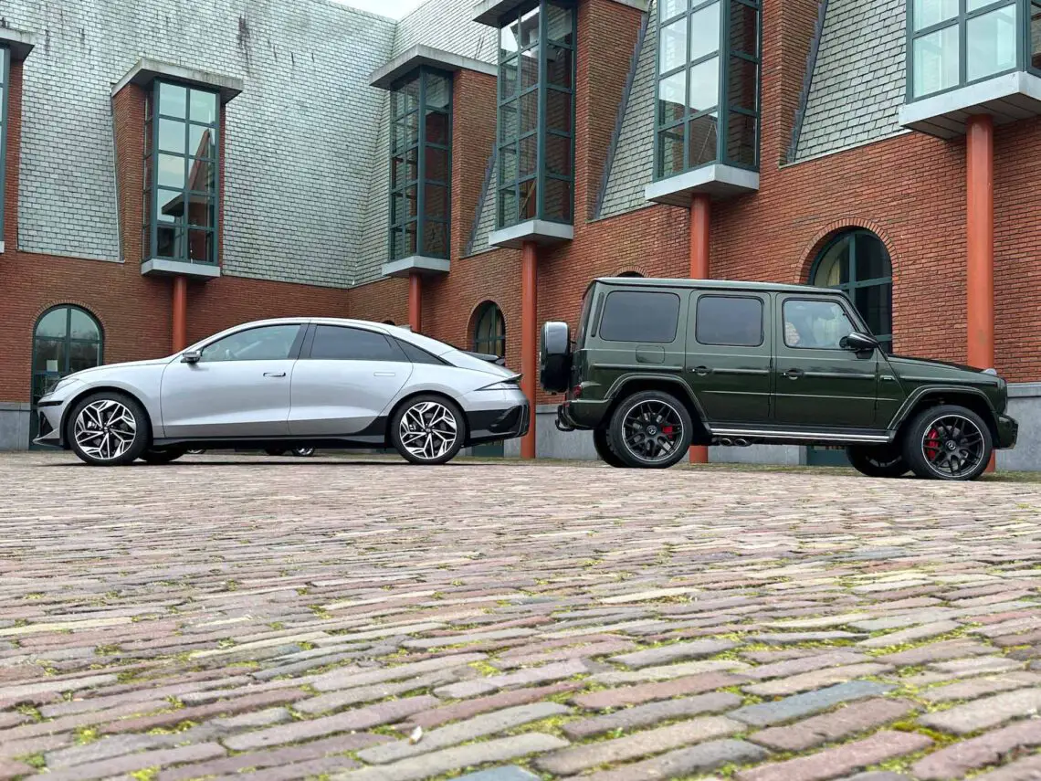 Opposites: Hyundai IONIQ 6 and Mercedes-Benz G-Class