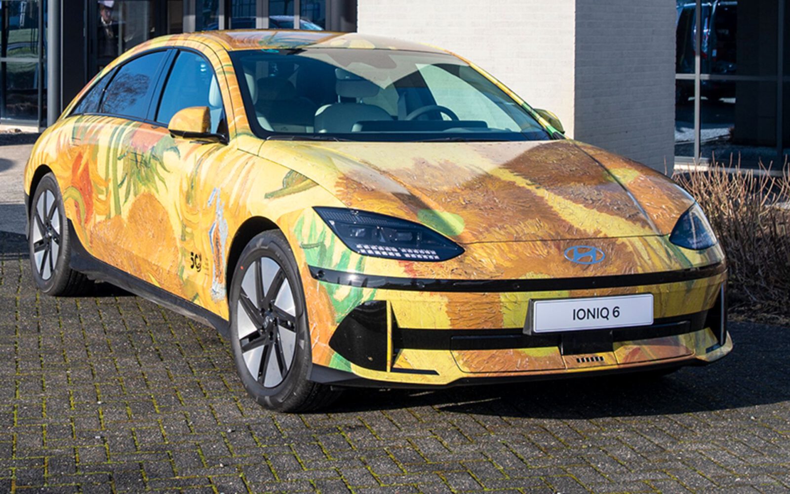 Hyundai IONIQ 6 - Zonnebloemen