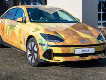 Hyundai IONIQ 6 - Zonnebloemen