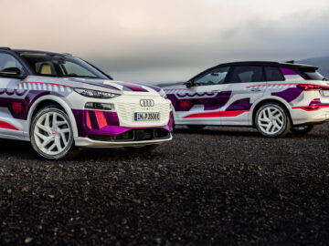 Audi Q6 e-tron prototype