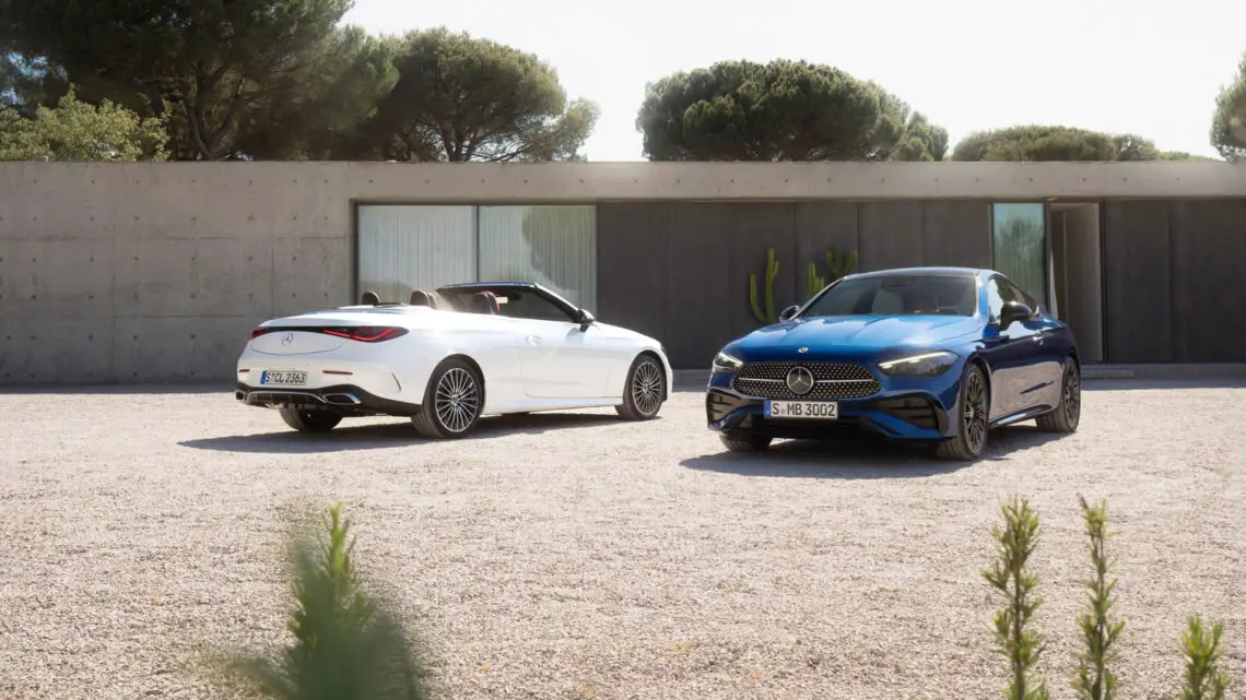 The Mercedes-Benz CLE Coupe and Cabriolet