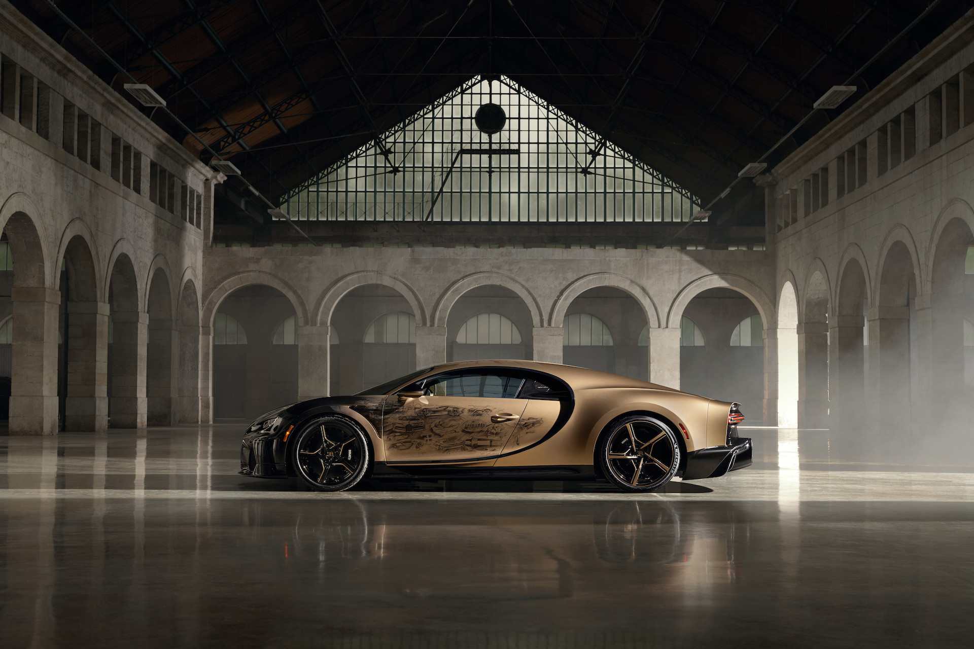 Bugatti Chiron Super Sport Golden Era: een kunstwerk