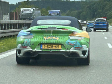 Porsche 911 Turbo S Pokémon