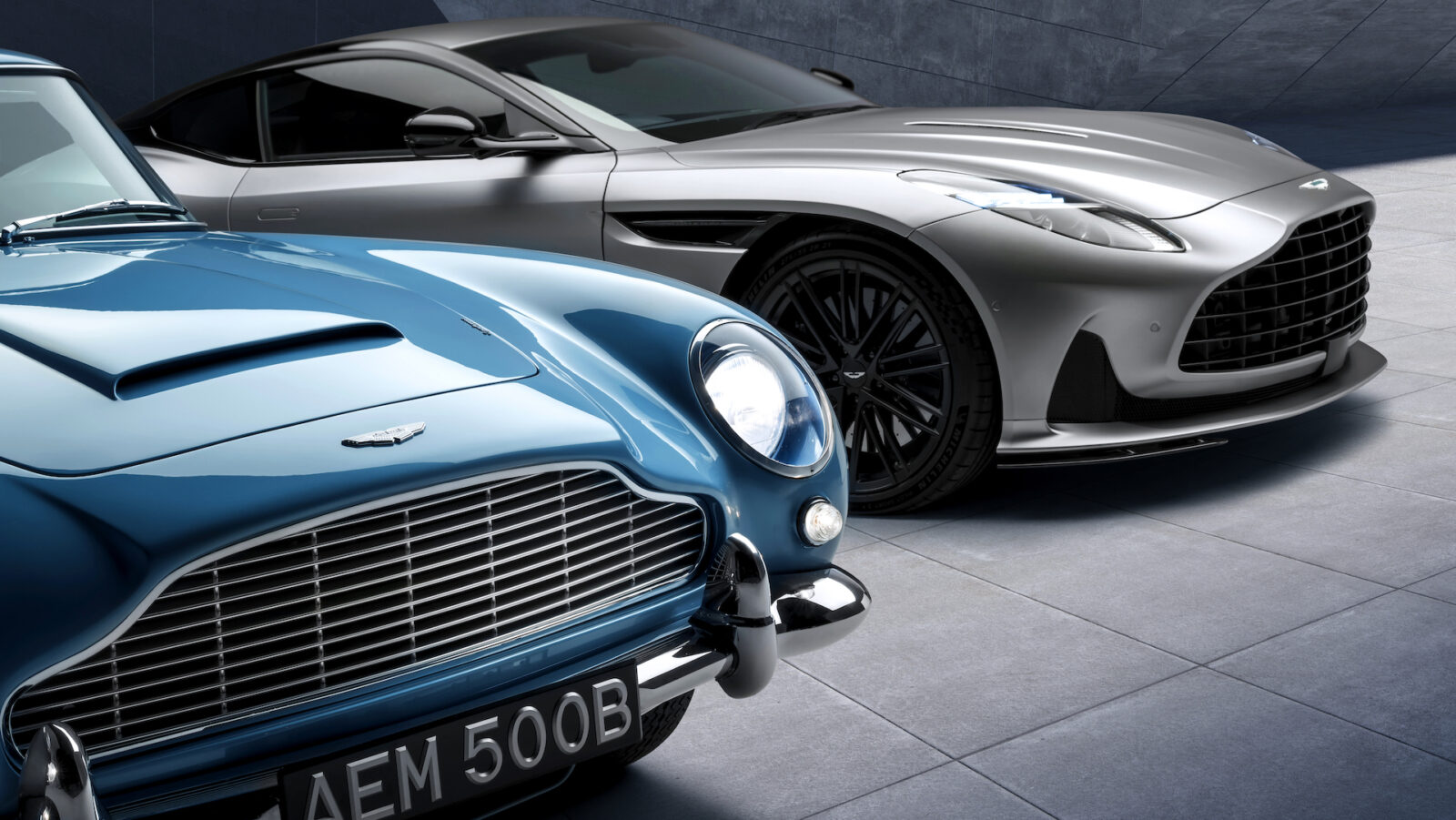 Aston Martin DB5 en Aston Martin DB12