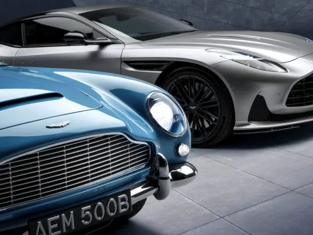 Aston Martin DB5 en Aston Martin DB12