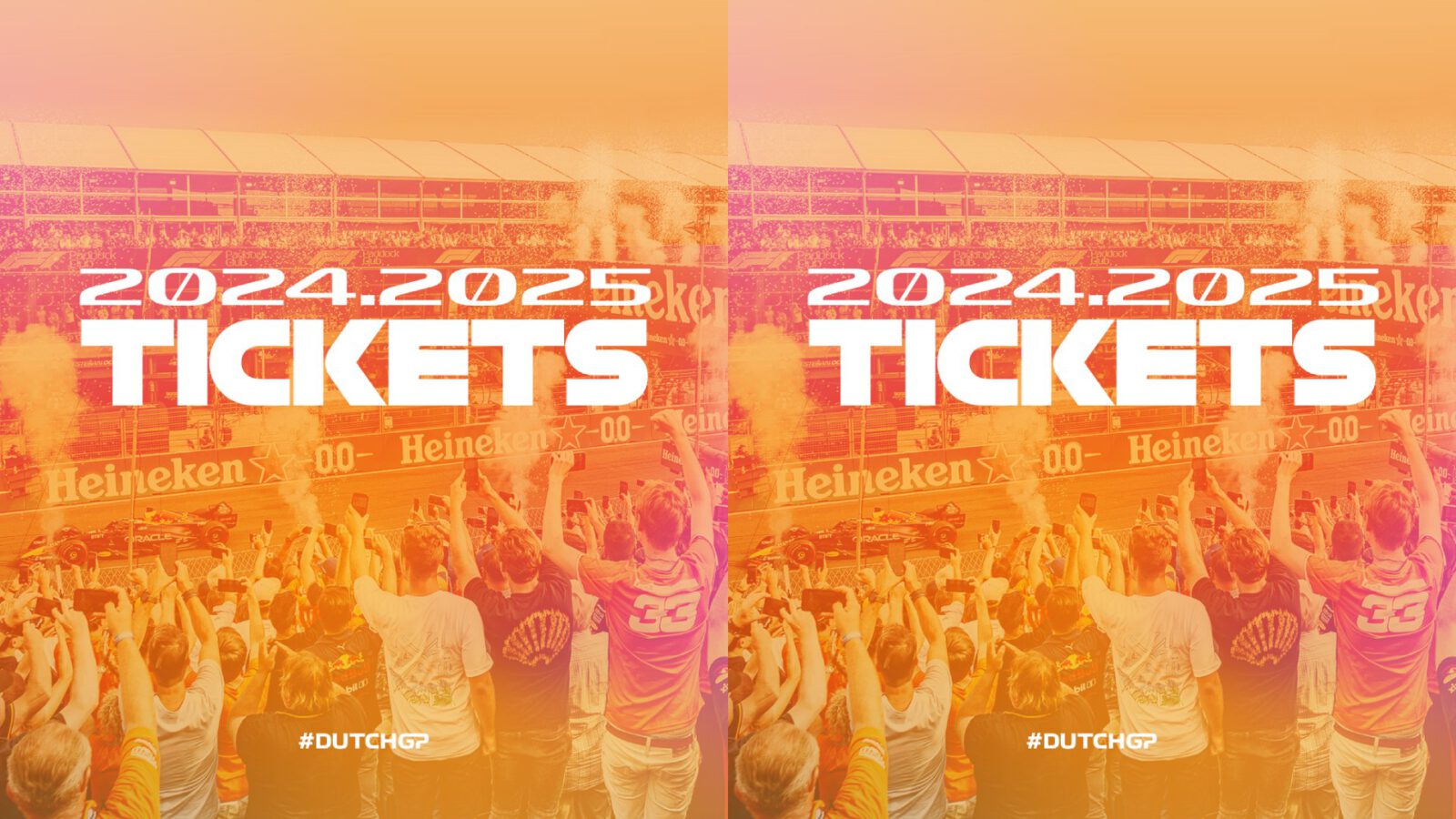 Prijzen tickets Dutch Grand Prix 2024/2025 ALLE PRIJZEN