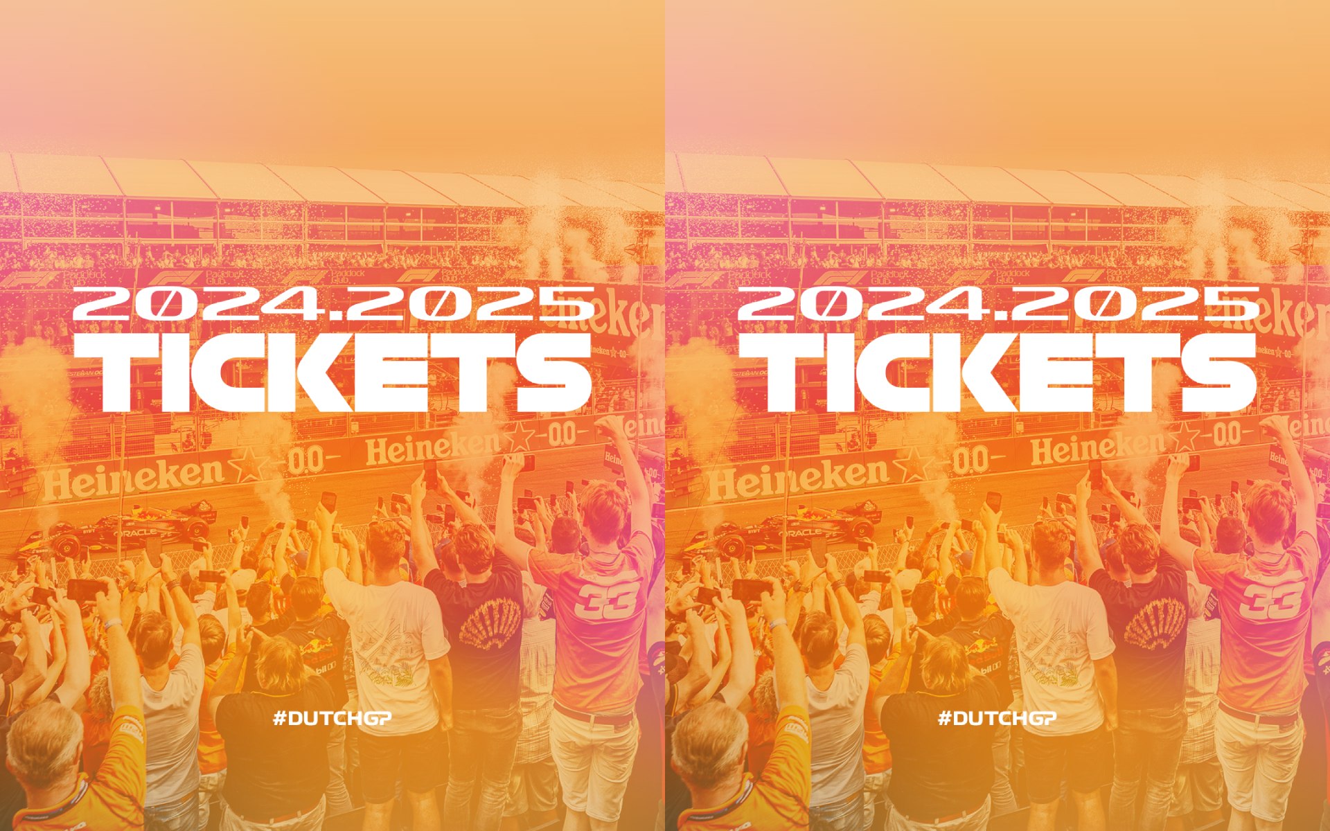 Prijzen tickets Dutch Grand Prix 2024/2025 ALLE PRIJZEN