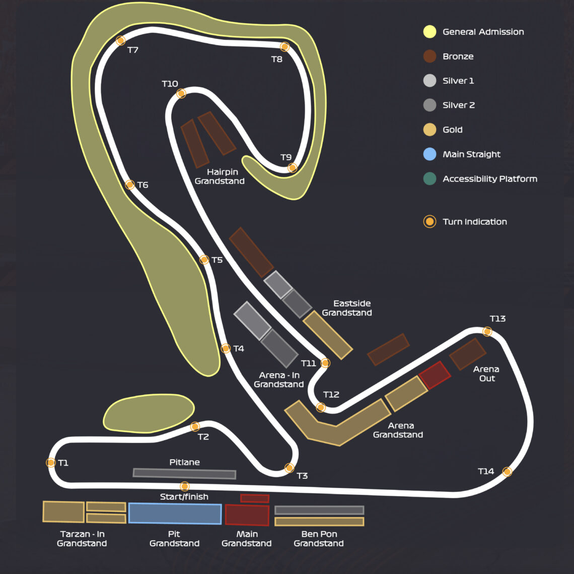 Prix des billets Grand Prix des Pays-Bas 2024