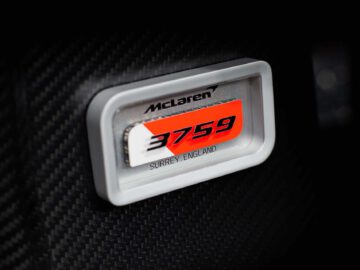 McLaren 750S avec thème 3-7-59
