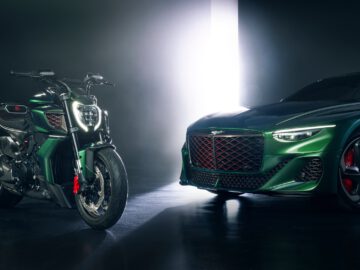 Ducati Diavel en Bentley Batur