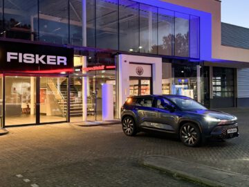 Fisker Ocean in Rotterdam