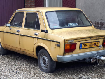 Gespot: een Fiat 128 1100 uit 1979 ...