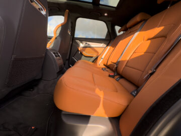 Jaguar F-Pace intérieur siège arrière