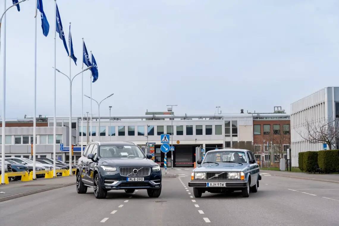 Ce Volvo XC90 est la dernière Volvo équipée d'un moteur diesel.