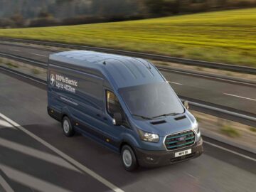 Ford E-Transit krijgt grotere actieradius en kan razendsnel snelladen ...