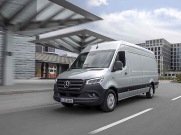 Mercedes-Benz Sprinter Panel Van; Hightech silver metallic ...