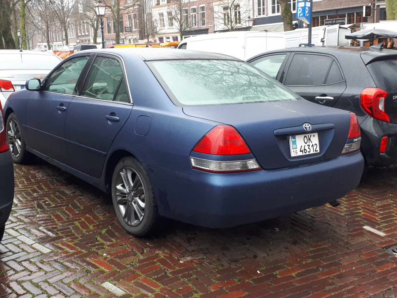 Gespot: een Toyota Mark II ...