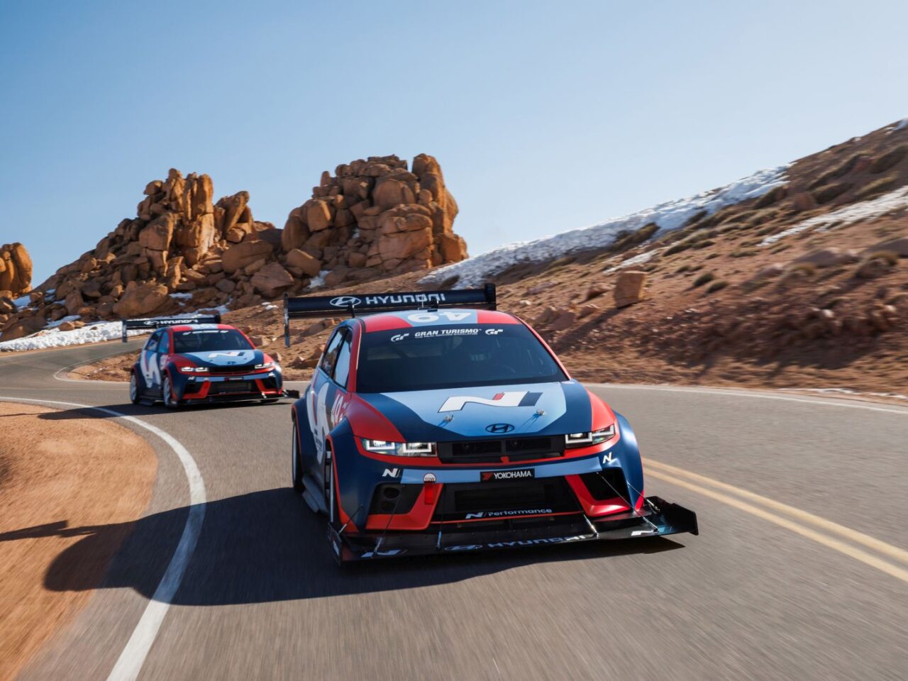 Deze monsterlijke IONIQ 5 N gaat Pikes Peak bestormen ...