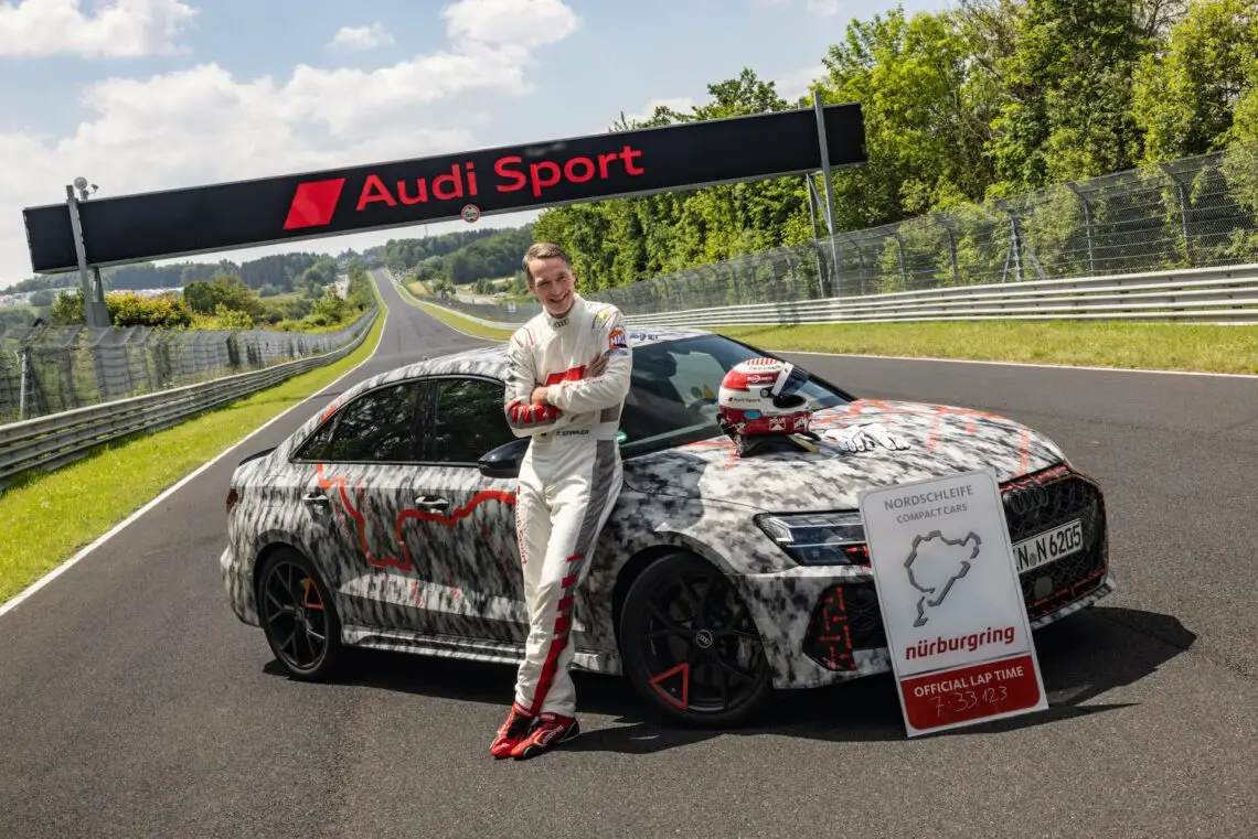 Audi RS3 - Nurburgring record 2024