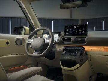 Interior of the Hyundai INSTER