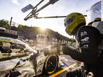 Peugeot TotalEnergies  pit stop during the 2024 TotalEnergies 6 Hours of Spa-Fra ...