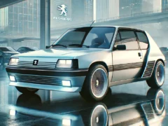 AI: Peugeot 205 van de toekomst