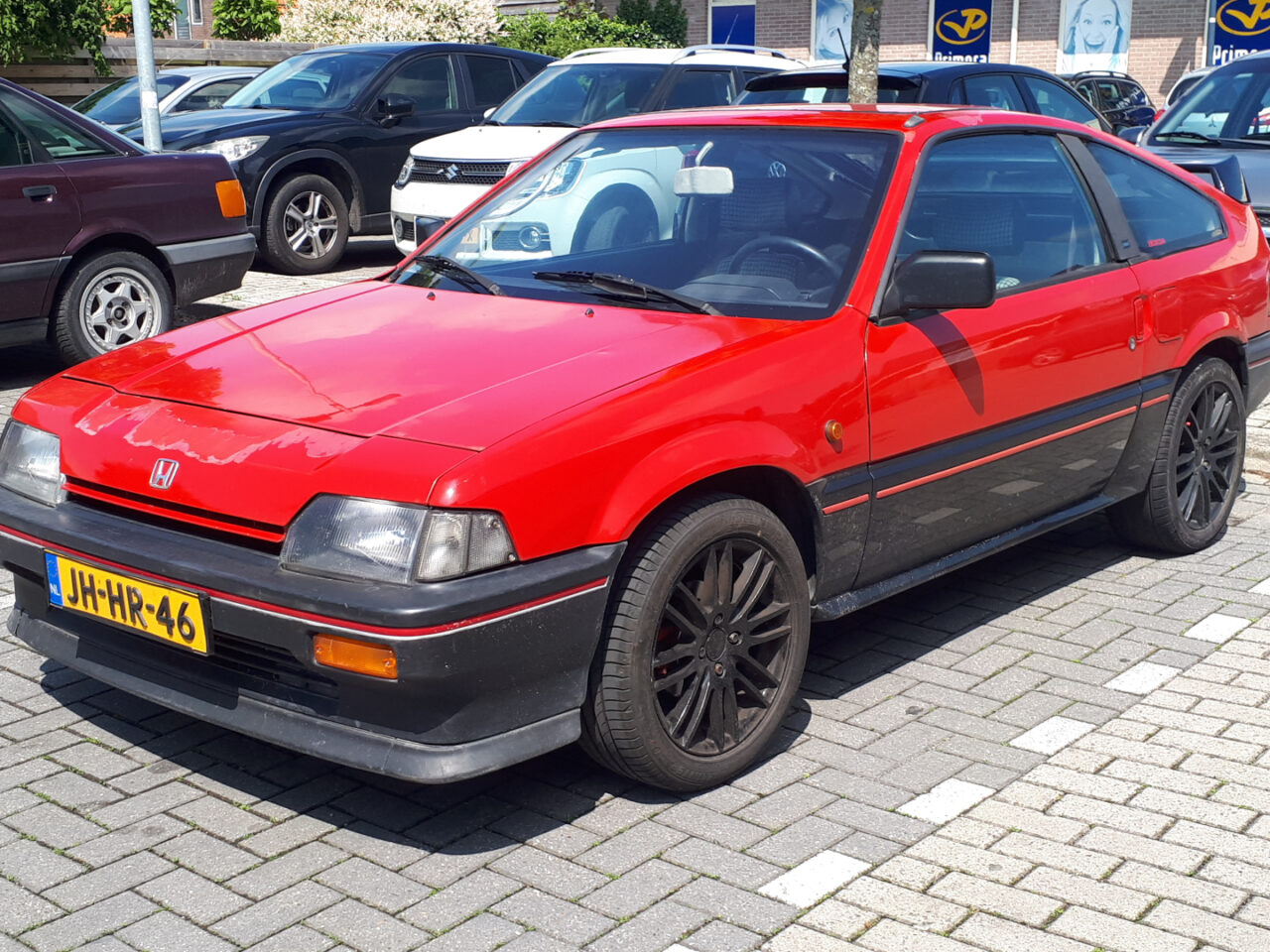 Gespot: een Honda Civic CRX uit 1985 ...