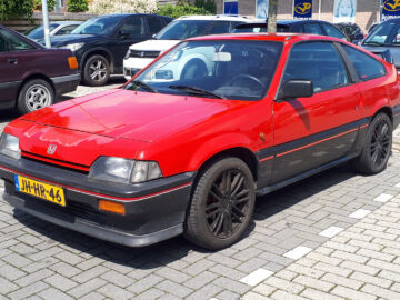 Gespot: een Honda Civic CRX uit 1985 ...