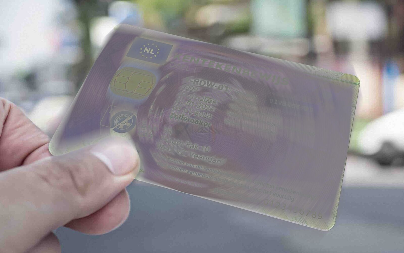 Nieuwe kentekenbewijs