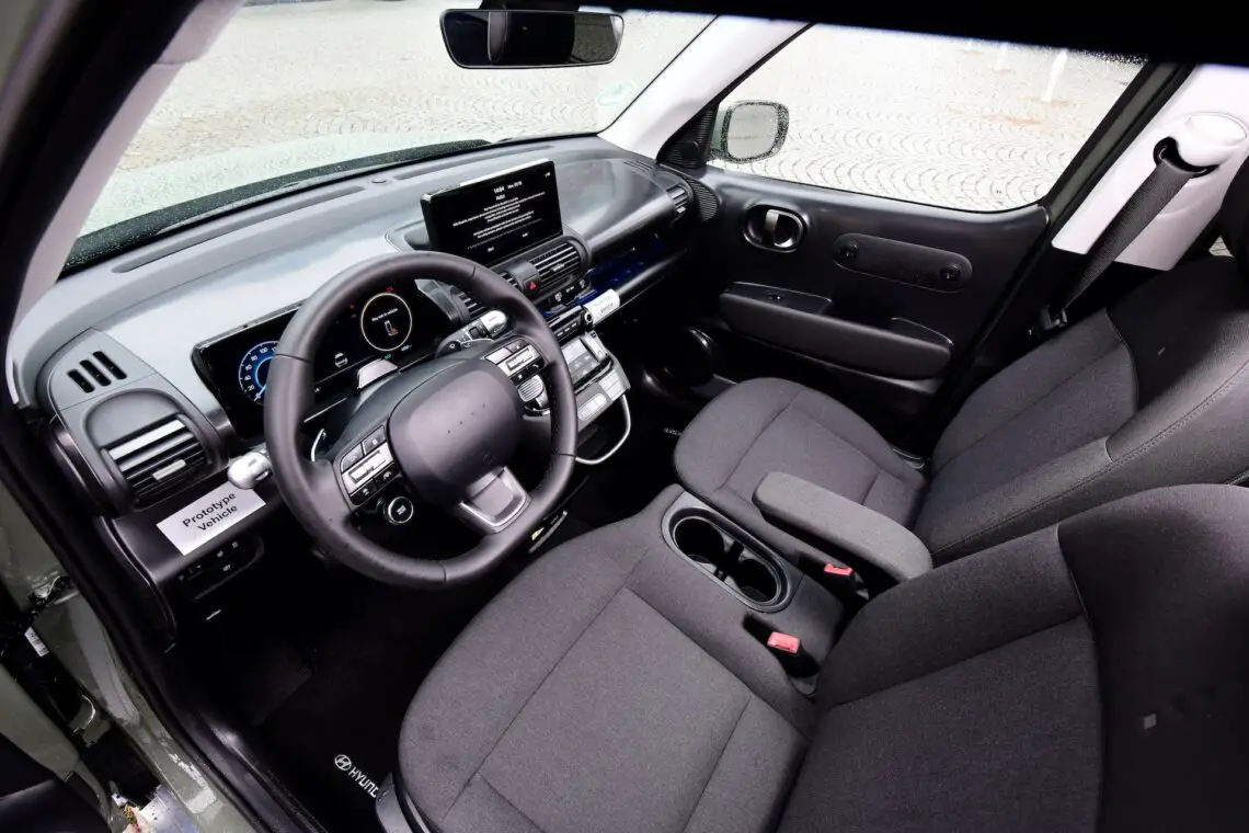 Interior Hyundai Inster - prototype