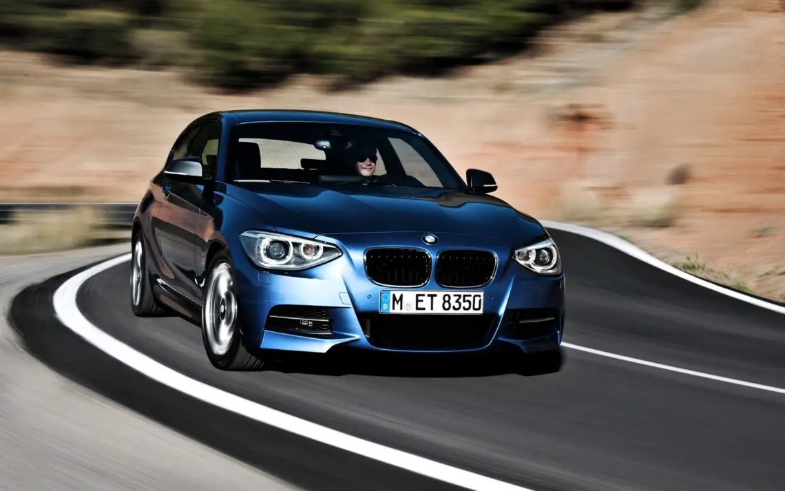 BMW 1-series in motion