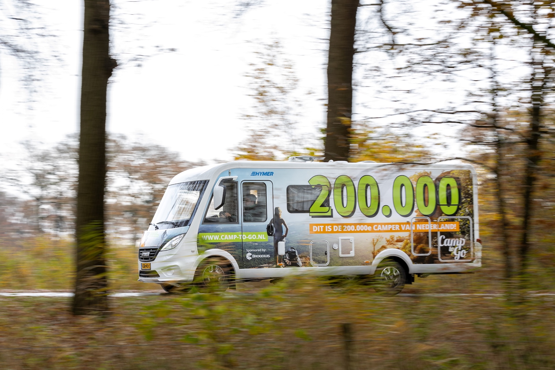 Nederland telt al 200.000 campers!