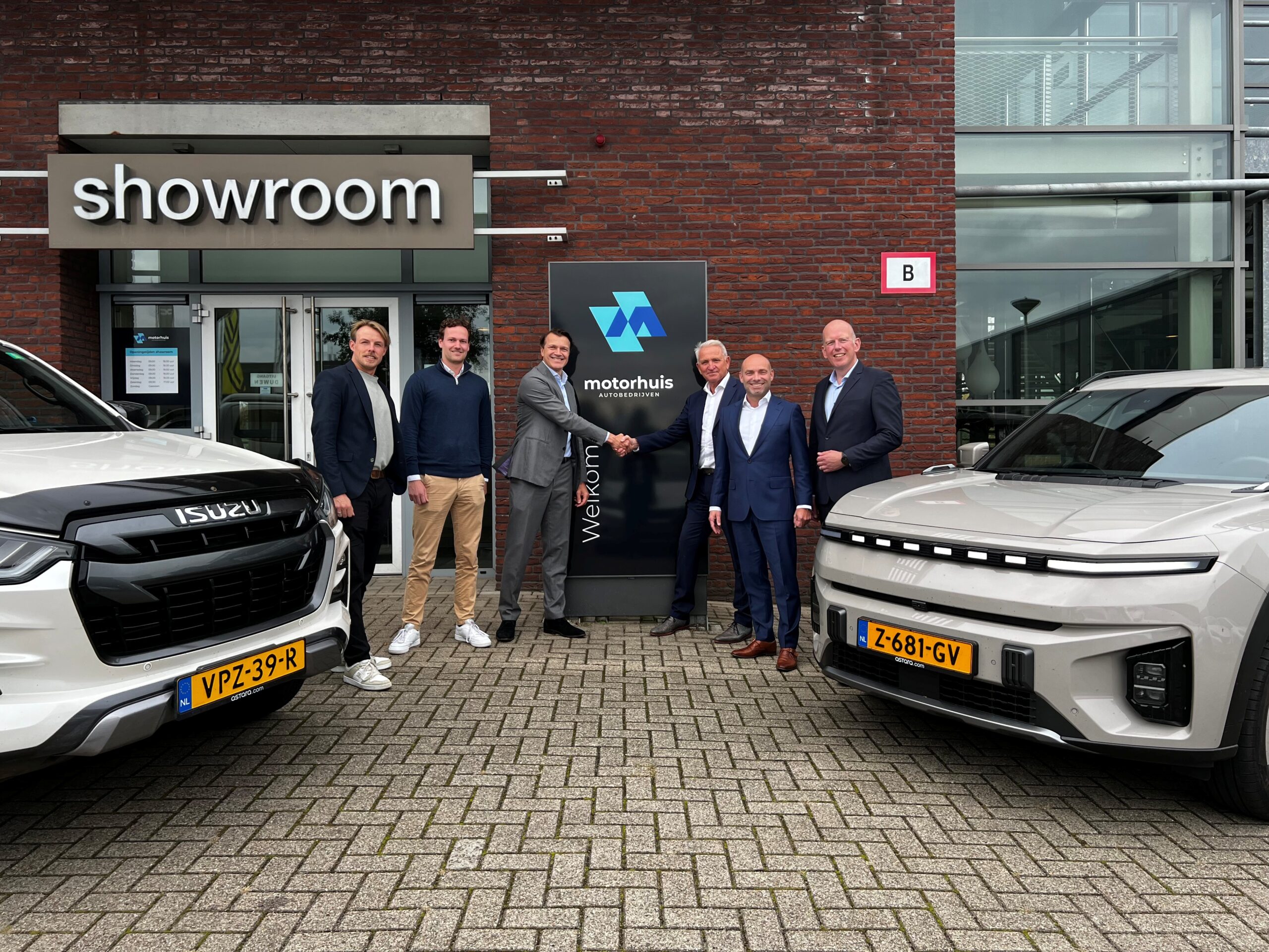 Motorhuis nieuwe dealer voor KGM en Isuzu in Nederland