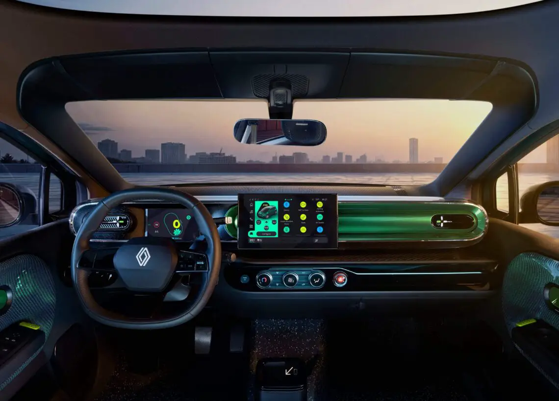 Interieur van een auto