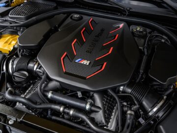 Motor nieuwe BMW M5 2025