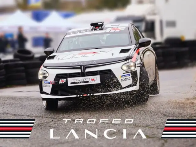 Lancia Trofeo met Lancia Ypsilon Rally4 HF