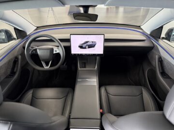 Interieur Tesla Model Y 2025