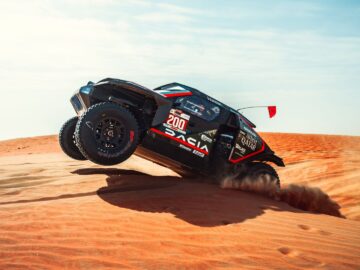 Dacia blijkt ook prima rallyauto’s te bouwen ...