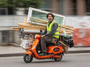 Gemeente Amsterdam: bouwvakkers kunnen overstappen naar een Birò, bakfiets of e ...