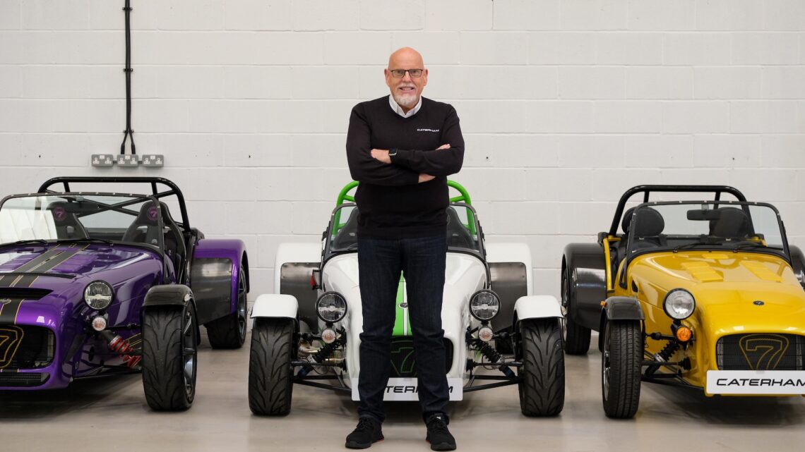 Bob Laishley, de CEO van Caterham